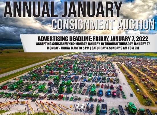 Annual January Consignment Auction Ring 1