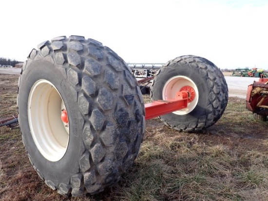 Axle & Tires off 1800 Killbros Grain Cart