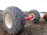 Axle & Tires off 1800 Killbros Grain Cart