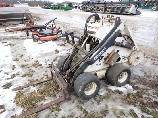 Ramrod 900T Task Master Stand-On Mini Skidloader