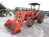 Kubota M7040 Tractor, 2010
