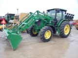 John Deere 6140D Tractor, 2015