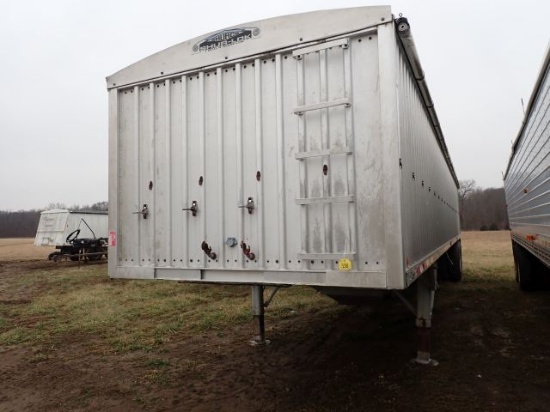 1978 Chamberlain Hopper Bottom Semi Trailer