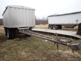 1986 Kann Aluminum Grain Pup Trailer