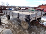 Flatbed Hay Wagon