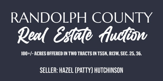 Randolph County Real Estate Auction-Hutchinson
