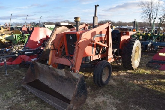 Allis 6060 Tractor and AC Loader