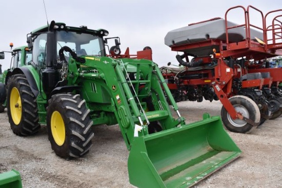 John Deere 6130R Tractor, 2016