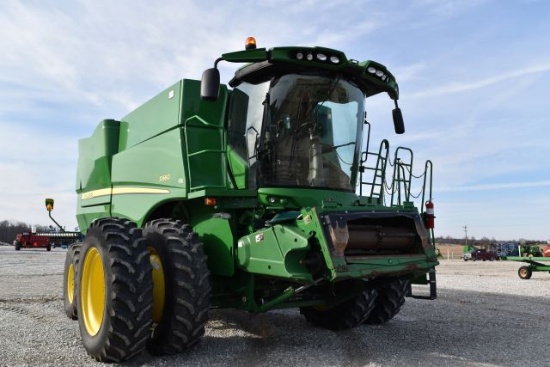 John Deere S660 Combine, 2014