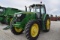 John Deere 6155M Tractor, 2017
