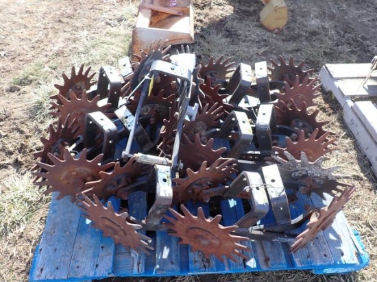 Pallet of 12 Yetter Trash Whip Attachments