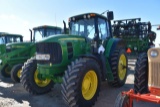 John Deere 7430 Tractor, 2008