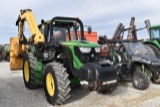 John Deere 6105M Tractor, 2015