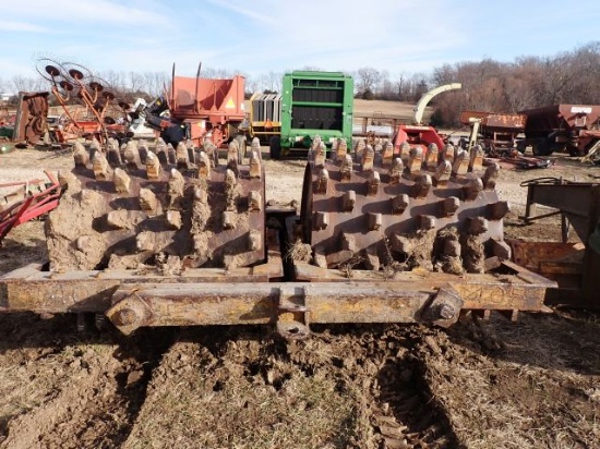 Double Drum Sheeps Foot Roller