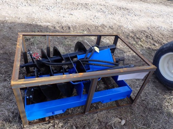 Mower King Skidsteer Auger