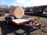 2014 Maxwell Bumper Hitch Fuel Trailer
