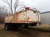 1988 Palmer 22' End Dump Trailer