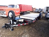 Trailerman 20' Tilt Bed Trailer