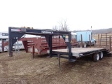 1988 Hillsboro 16' Gooseneck Trailer