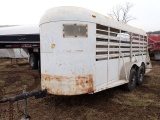 1977 Hale Livestock Trailer