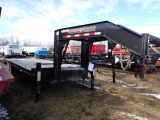 2015 Trailerman Gooseneck Flatbed