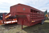 1991 Coose Livestock Trailer