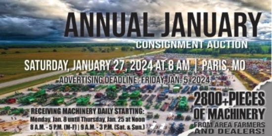 Annual January Consignment Sale Ring 1