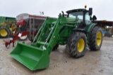 John Deere 6R 215 Tractor, 2022