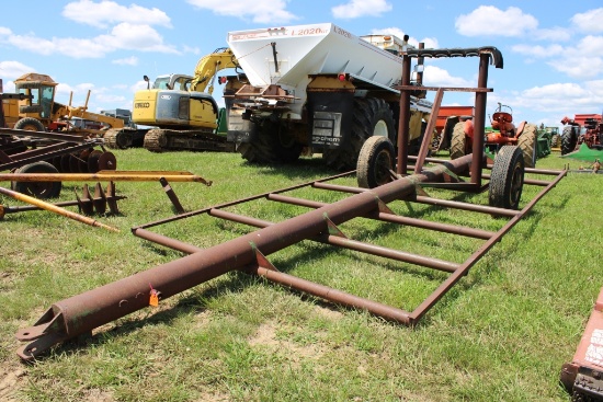 Bumper Hitch 6 Bale Hay Trailer