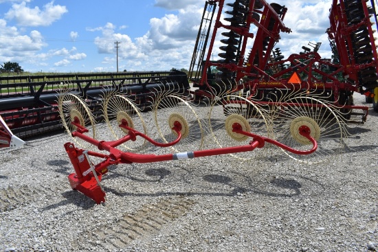 Enrossi 5 Wheel Hay Rake
