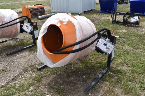 Landhonor Skidsteer Concrete Mixer Roller