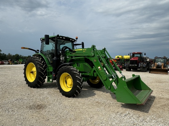 John Deere 6155R Tractor, 2022