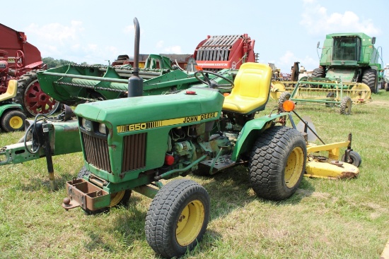 John Deere 650 Tractor, 1985 | Farm Equipment & Machinery Tractors
