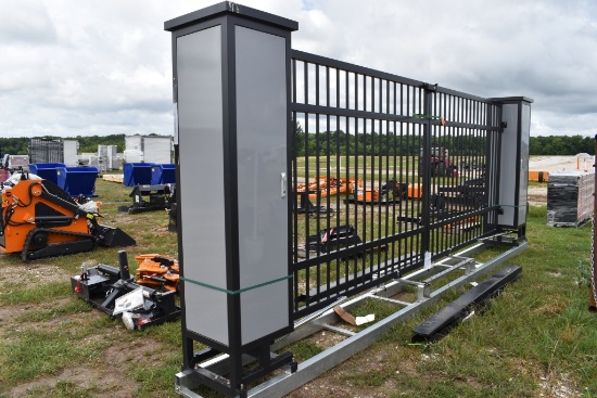 Driveway Electric Double Swing Gate