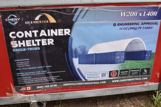 Golden Mountain Dome Container Shelter
