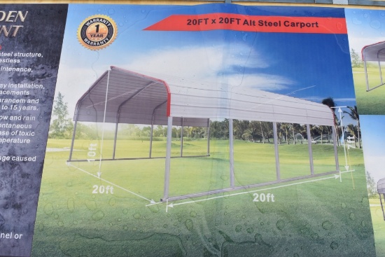 Gold Mountain Steel Carport