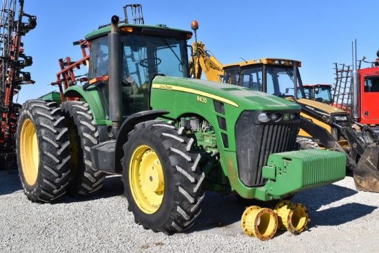 John Deere 8430 Tractor, 2008