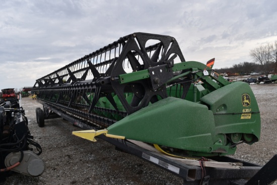 John Deere 635F Platform, 2009