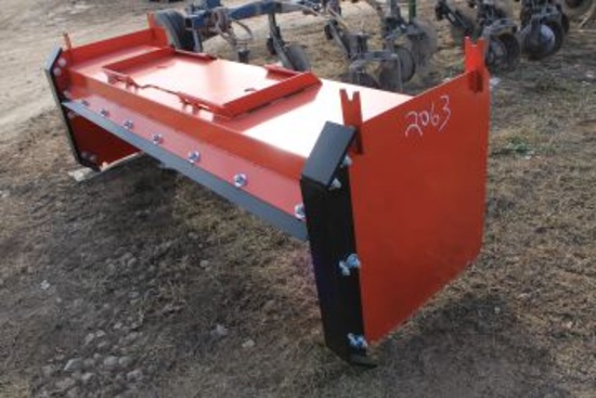 96" Snow Pusher w/ Steel Blade