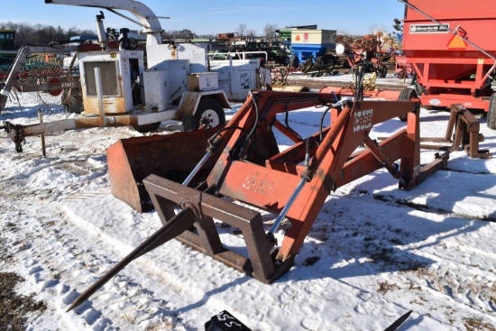 Case 70 Loader, Bucket, Forks & Spike