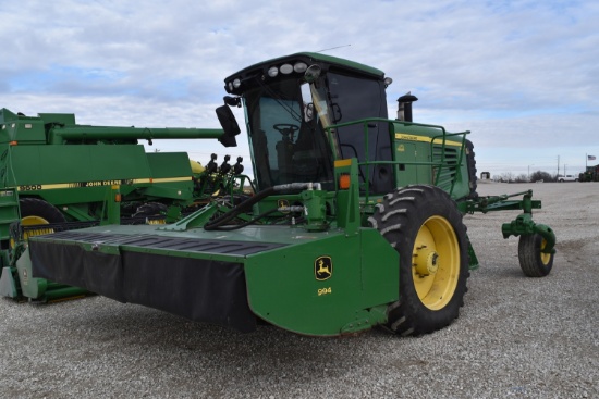 John Deere R450 Swather