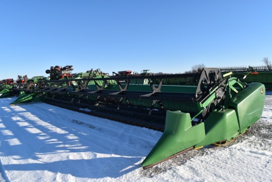 John Deere 640FD Draper