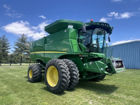 John Deere S670 Combine, 2013