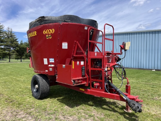 Schuler 6020 Vertical Mix Wagon, 2014
