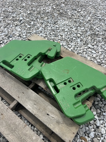 John Deere Front Suitcase Weights