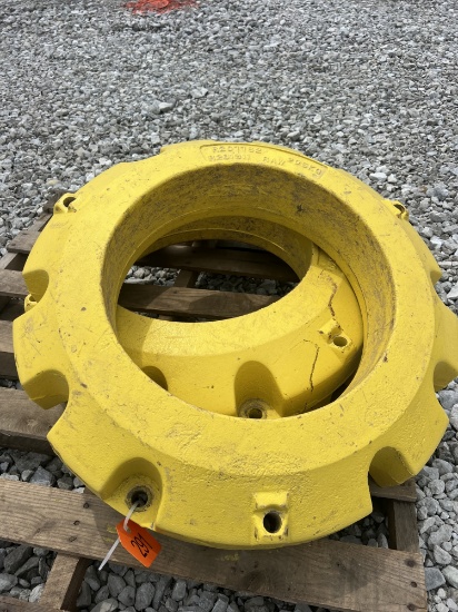John Deere 450 LB Rear Wheel Weights