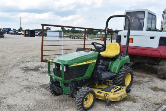 John Deere 2210 Compact Tractor, 2014