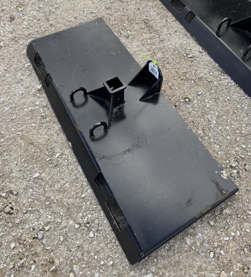 Gooseneck/Universal Skidsteer Receiver Hitch