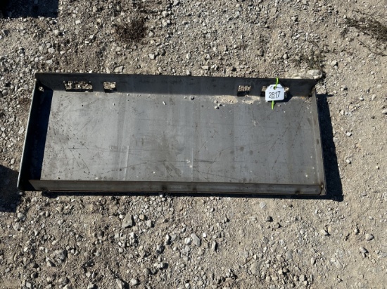 Solid Full Weldable Quick Attach Blank Plate