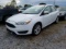 2015 FORD FOCUS WHITE